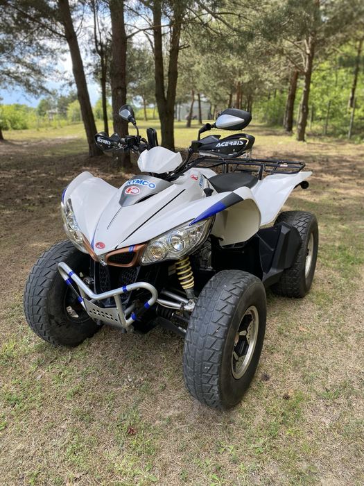 Quad Kymco Maxxer 450i 4x4 bardzo ladny.  Sprowadzony Homologacja L7e.