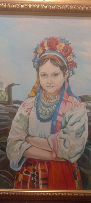 Картина маслом"Українка"