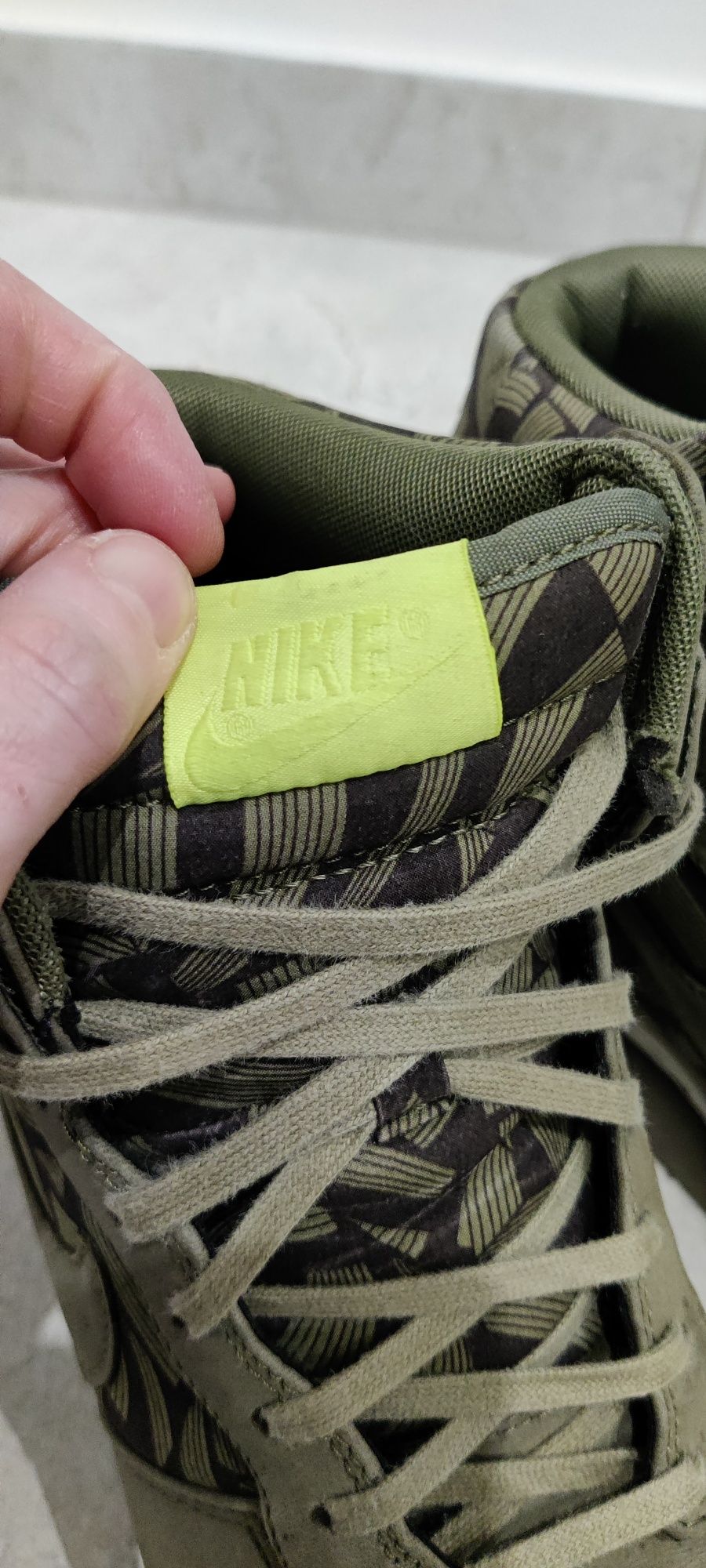 Nike sportowe damskie Dunk Sky High Liberty 38.5 khaki unikat rzadkie
