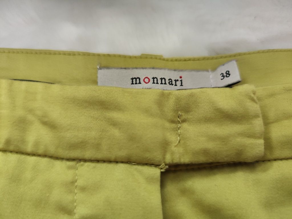 Eleganckie Spodnie Monnari zielone