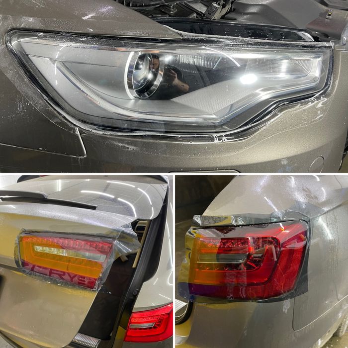 Химчистка полировка автопошив рулей ремонт салонов