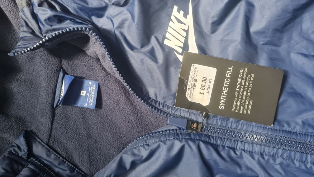 Kurtka nike unisex przeciwdeszczowa