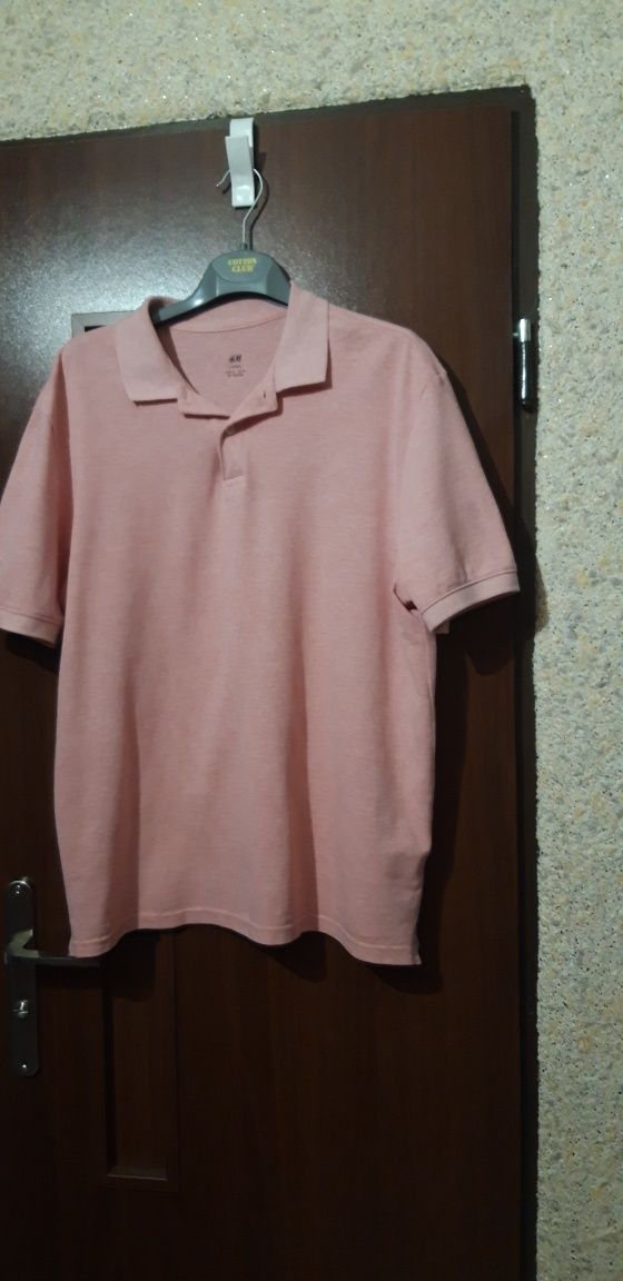 polo męskie krótki rękaw