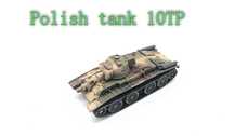 Model z druku 3 D Polski czołg 10TP 1939