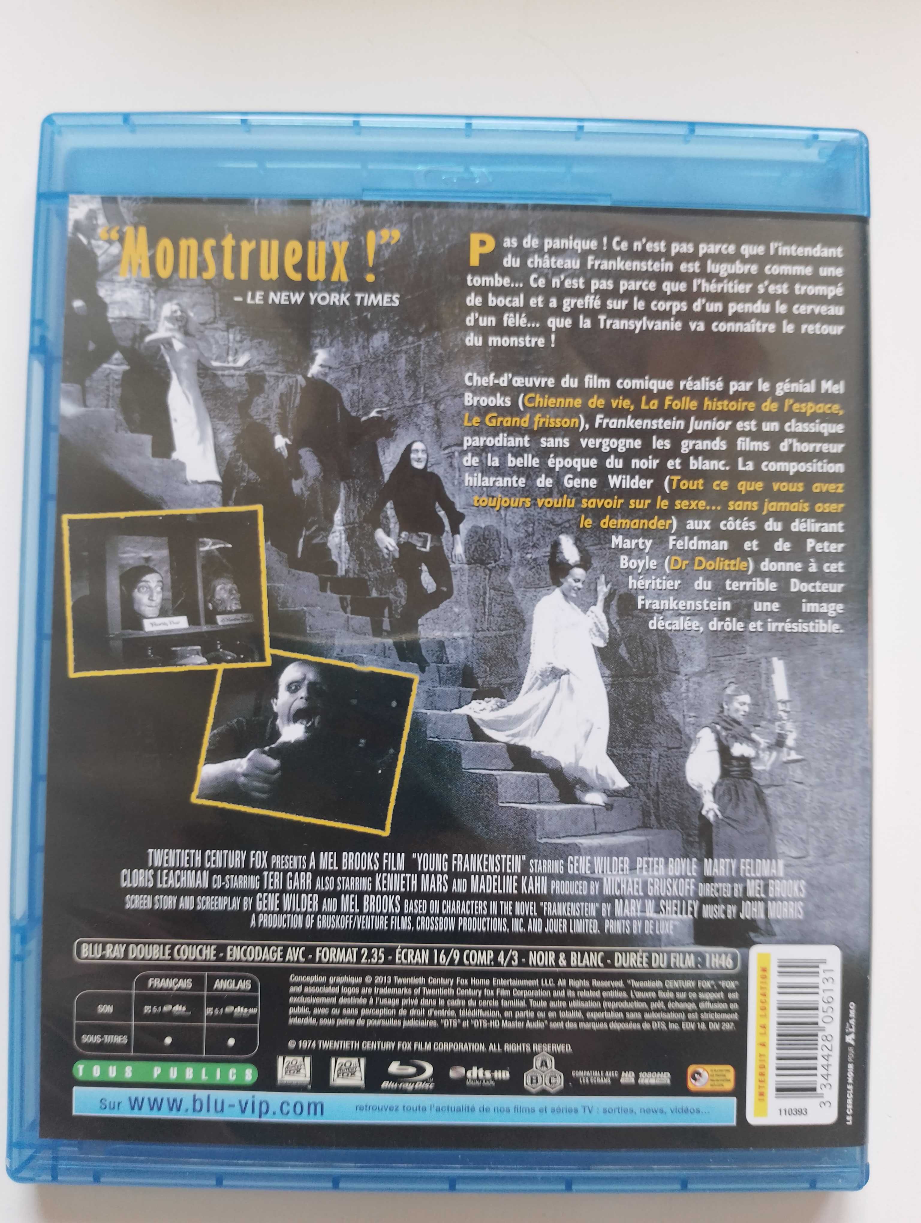 Young Frankenstein (Młody Frankenstein) (EN) płyta Blu-ray