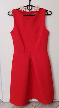 Elegancka czerwona sukienka Orsay, rozmiar 34/36
