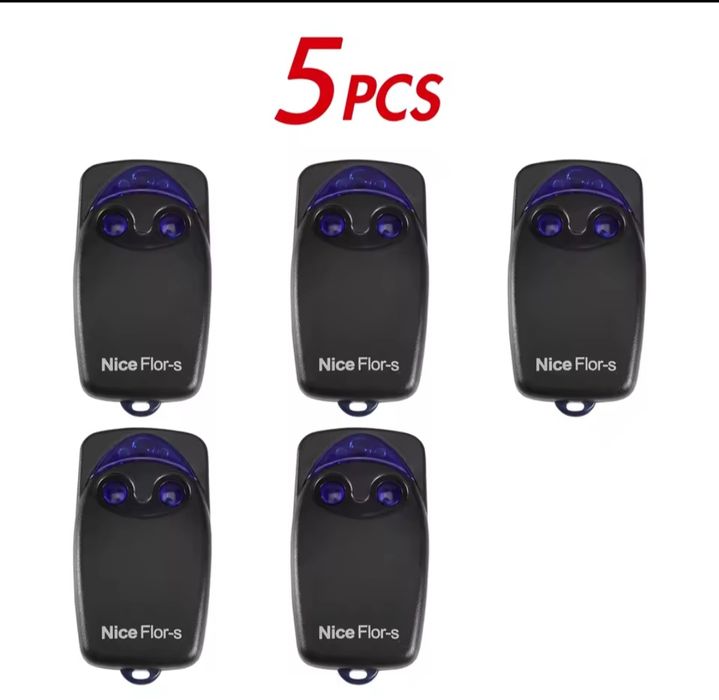 5 sztuk Nice floor-s 433.92mhz 2 guziki