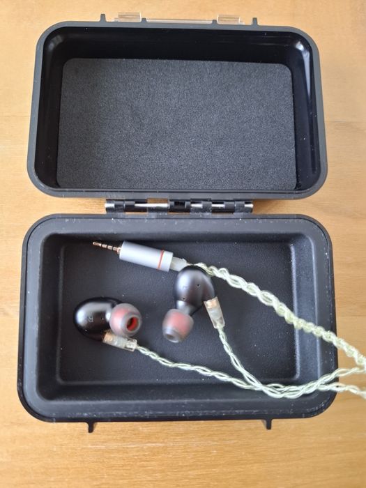 Słuchawki Fiio f9 kabel zbalansowany 2,5 mm