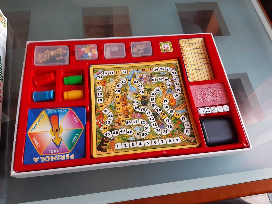 100 jogos de tabuleiro reunidos