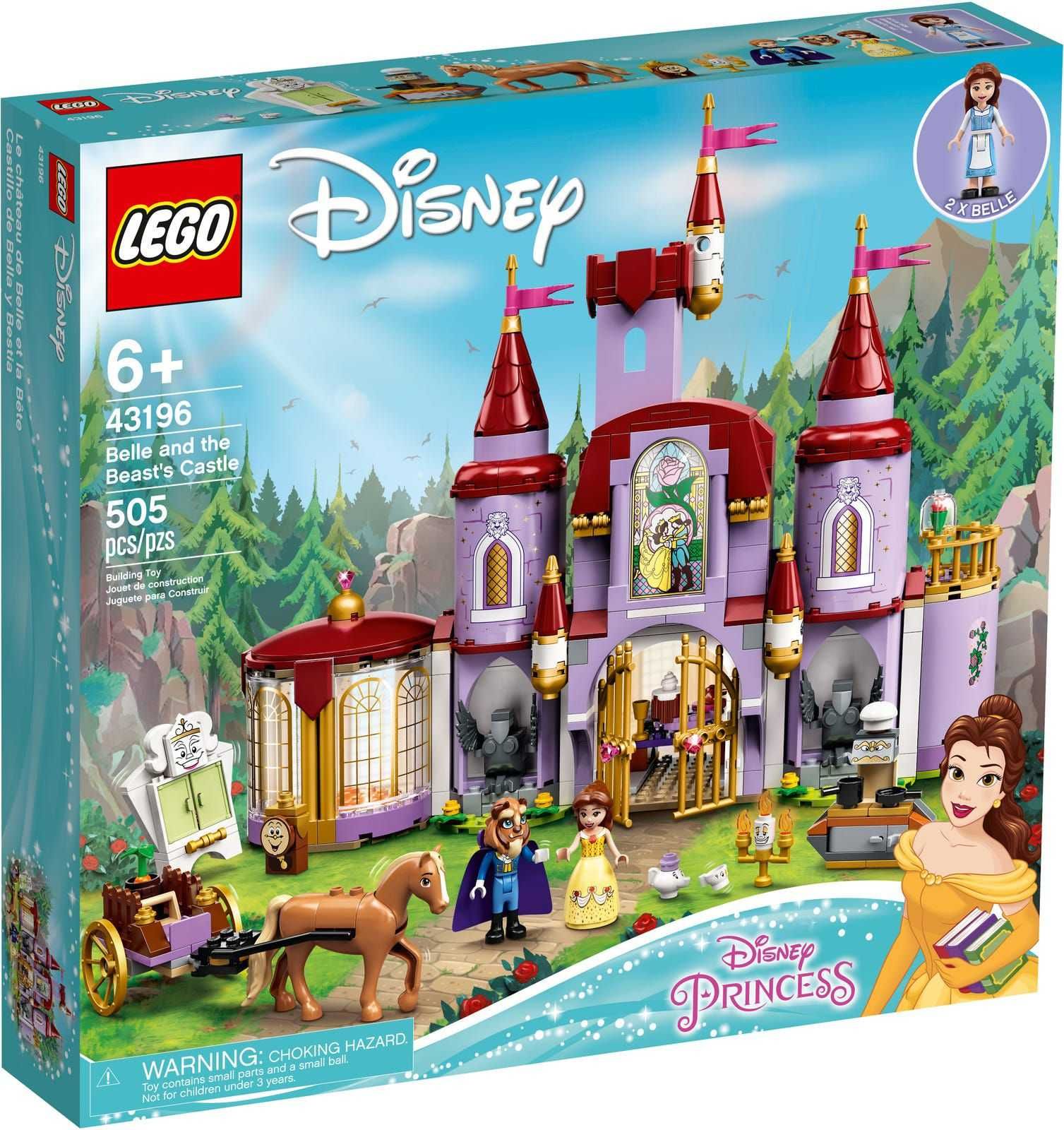 LEGO 43196 Disney - Zamek Belli i Bestii