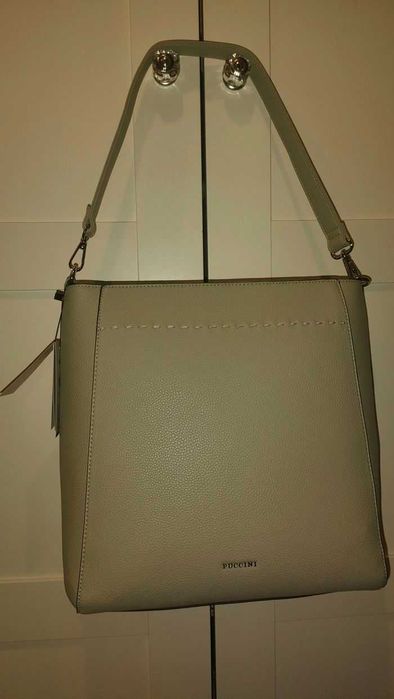 Nowa torebka Puccini zielona/ oliwkowa