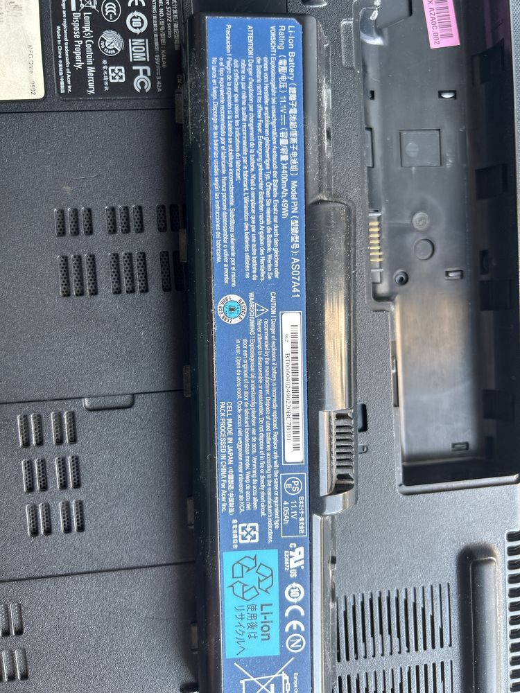 Ноутбук Acer Aspire 5737Z-343G25Mi