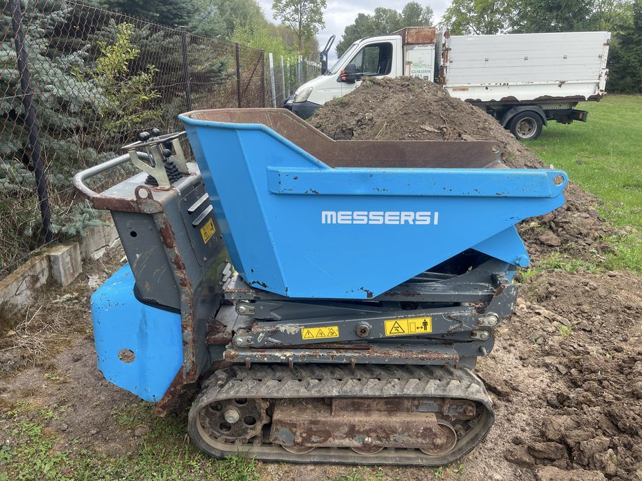 Messersi Wozidło budowlane taczka na gasniecach spalinowa thwaites jcb