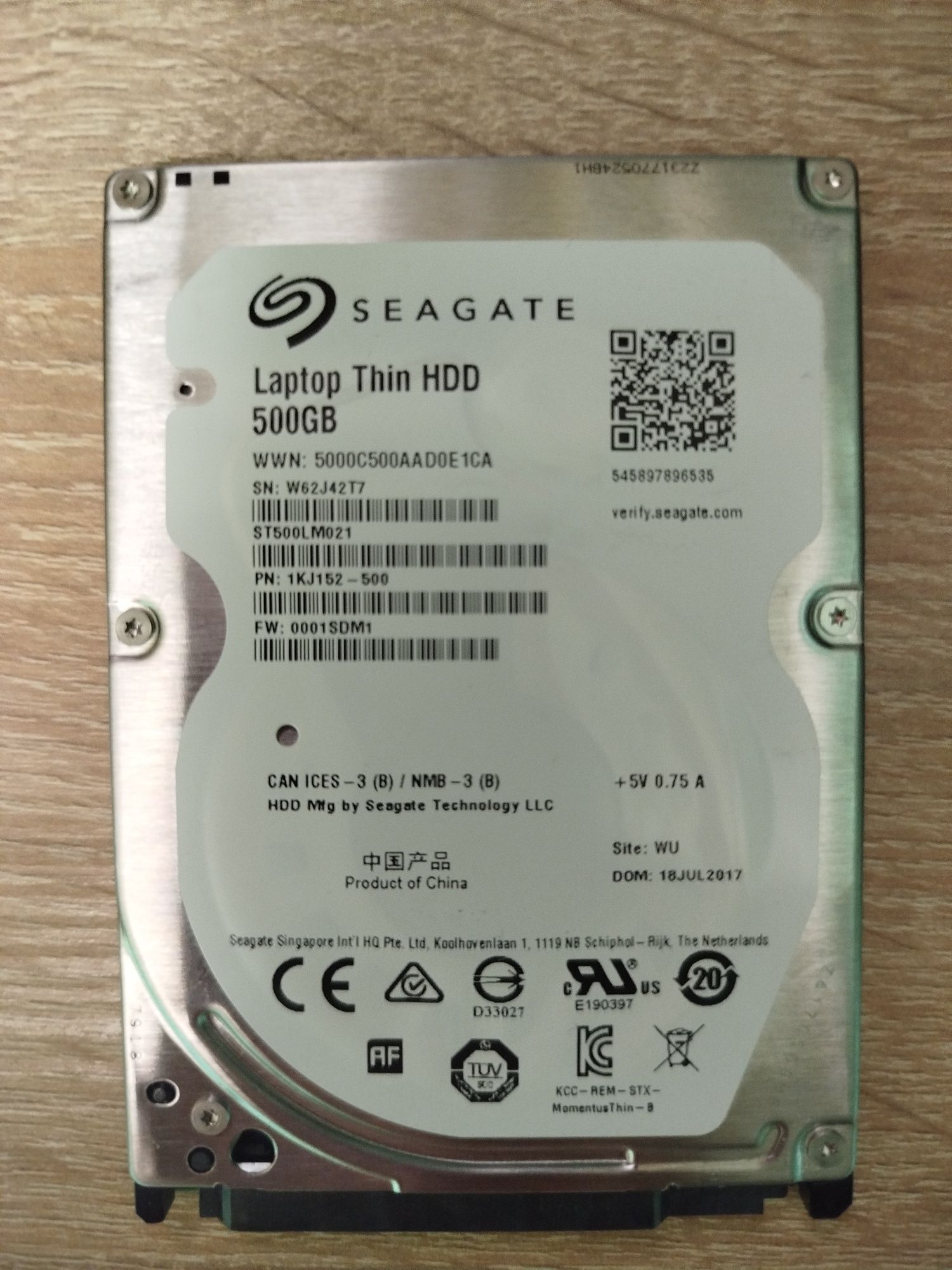 HDD диски для ноутбуків/ПК
