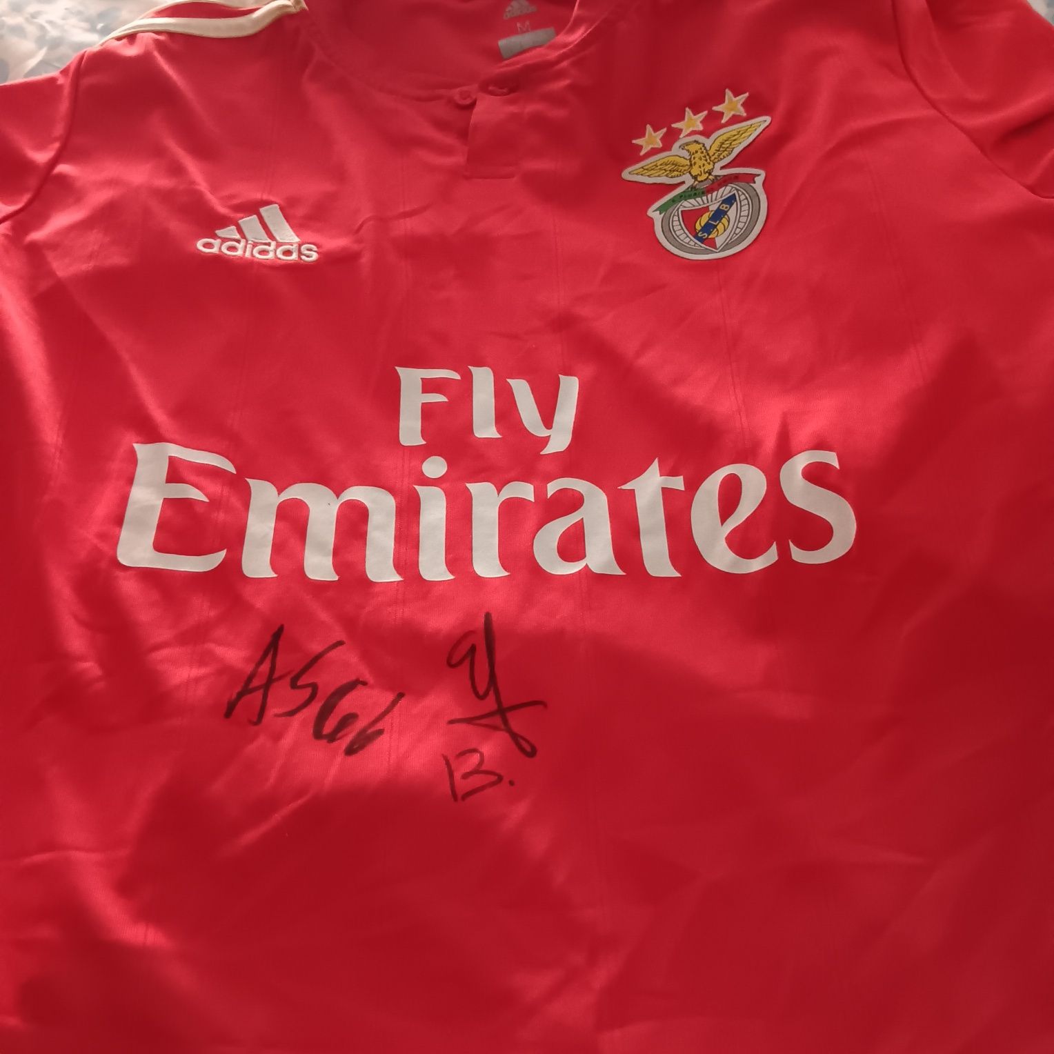 Camisola do Benfica autogafrada .