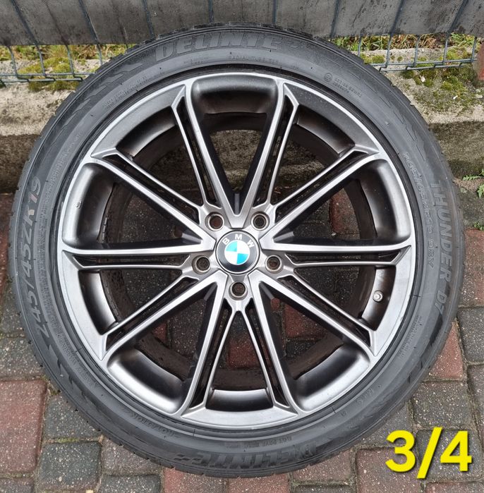 19 cali felgi koła do BMW F10 F11 F01 F07 F25 5x120 ET35 8.5J Tesla S