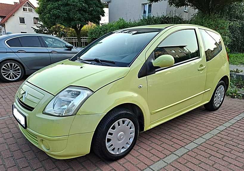 Citroen C2 1.1 Benzyna Przeb- 187 tys.km, Zadbany, M-2008 r
