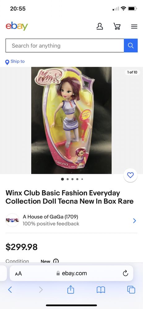 Колекційна лялька Winx від Jakks Pacific