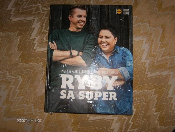 "Ryby są super" książka -przepisy na dania rybne, Okrasa