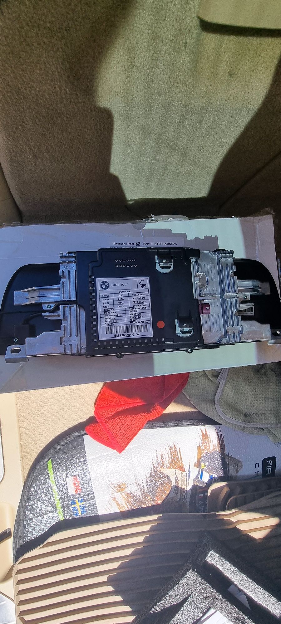 Radio original bmw 520 F10 2011