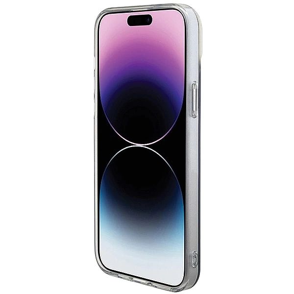 Etui Guess IML Iridescent MagSafe na iPhone 15 Pro Max 6.7" - multikol