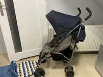 Wózek spacerowy typu parasolka + śpiworek osłona na nogi Mamas Papas