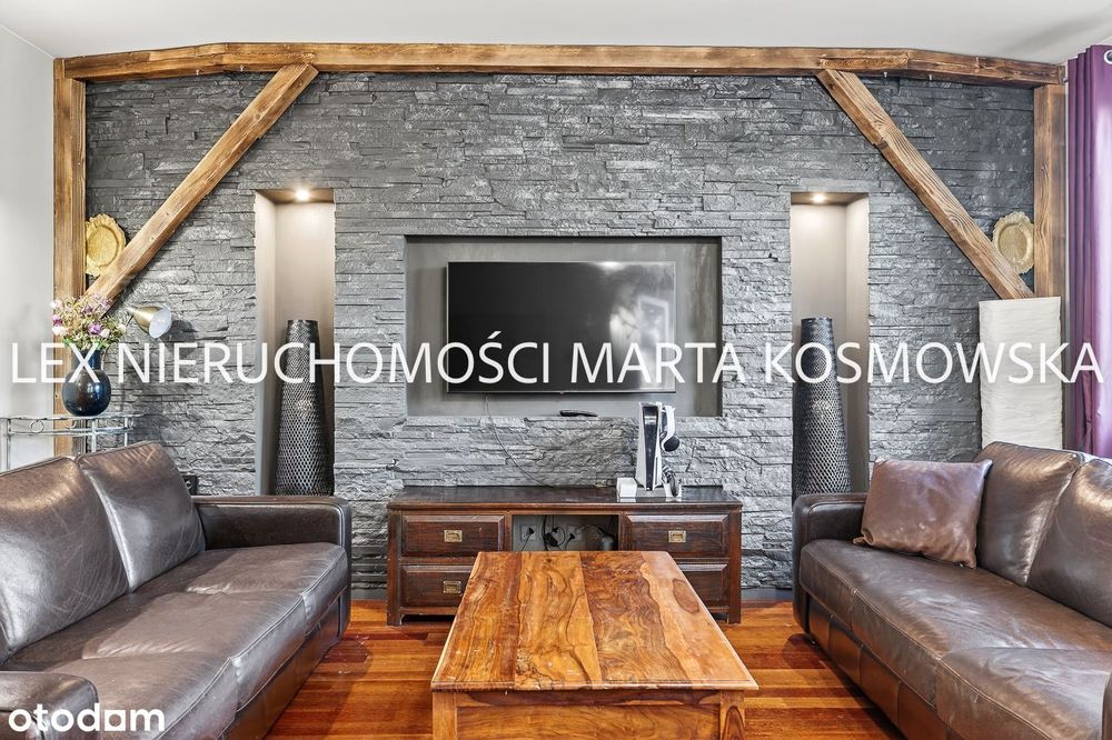 Ursynów .93,68 m, garaż na 2 samochody, piwnica, działka 350