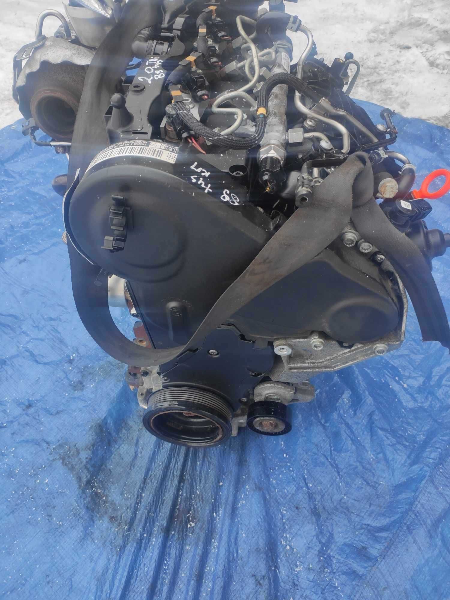 silnik 2,0 tdi cr audi a4 a5 a6 q5 CGL cjc gwarancja montarz komplet
