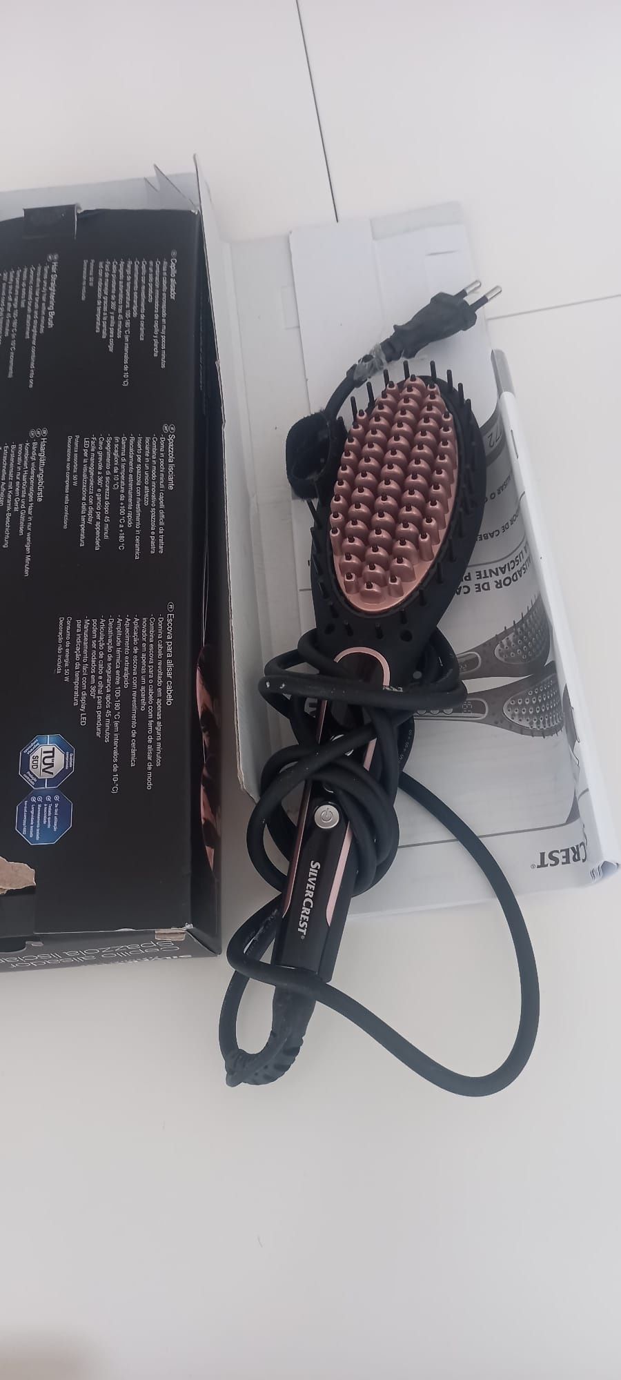 Escova alisadora SilverCrest 50w
