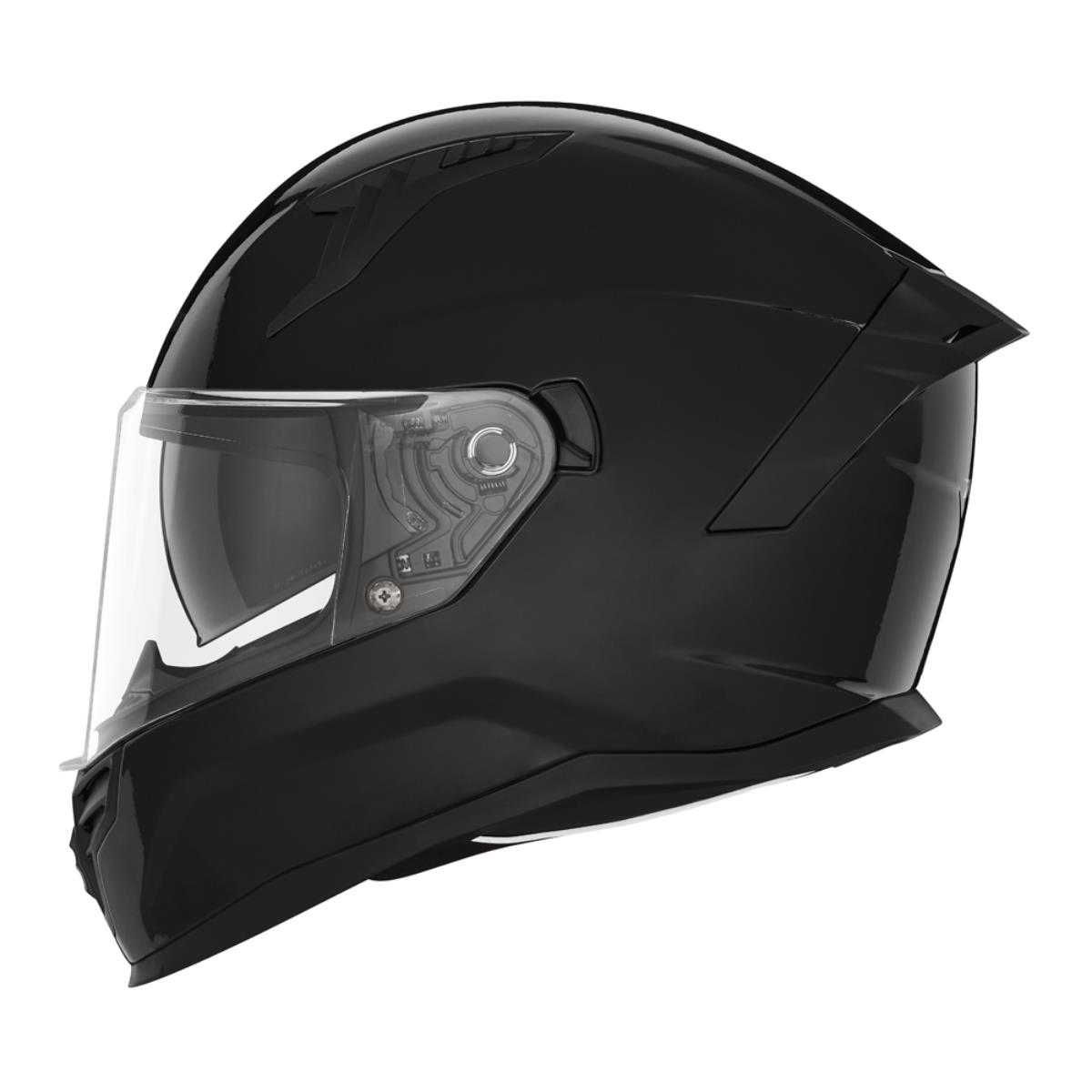 Kask motocyklowy na motor,ścigacz skuter z blendą, spojler Nox N401