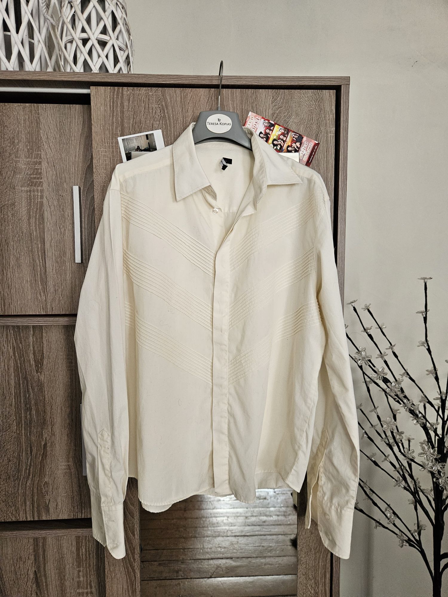 Koszula męska boho/kowbojska r. L Selected