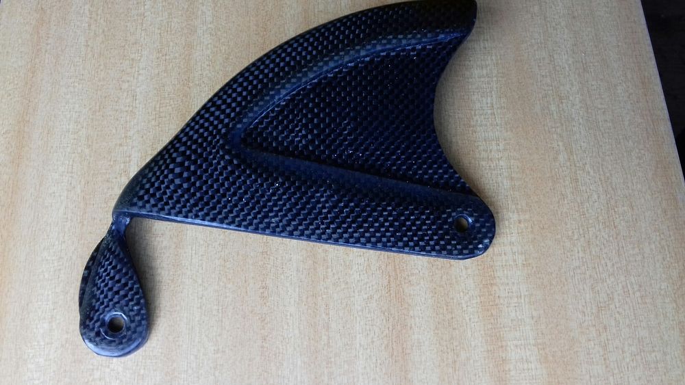 Proteção disco yamaha em carbono