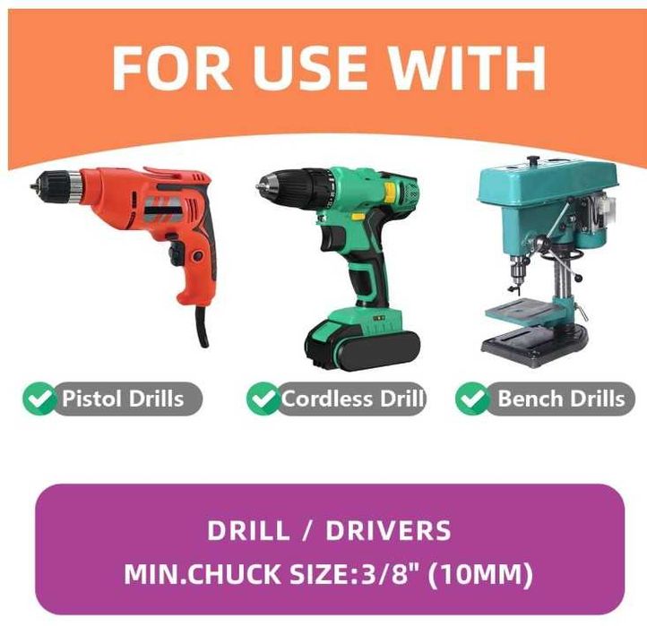 GARHWAL otwornica bimetalowa do drewna 105mm