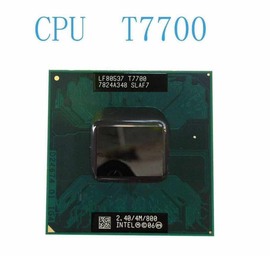 Процессор – Intel Core 2 Duo T7700 2.40GHz "(4M/35W)" SLAF7 / 2-ядра !