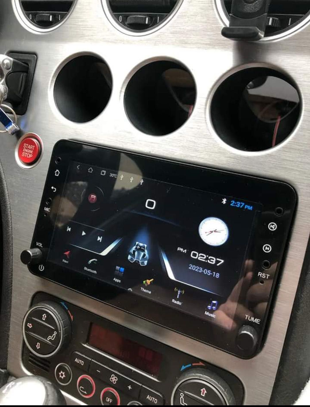 Auto Rádio Alfa Romeu 159 * Android * 2 din