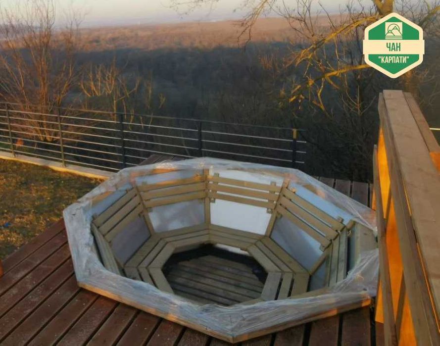 ЧАН КАРПАТИ Нержавійка Преміум VIP парилка сауна баня частина Карпат