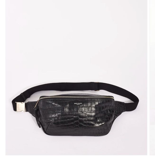 Сумка на пояс бананка Saint Laurent Marsupio