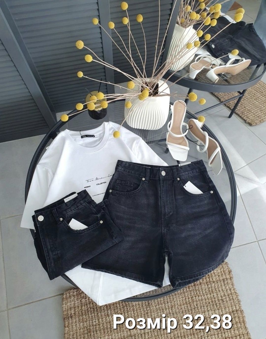 Шорти Zara MOM BERMUDA 32,34,36,38,40