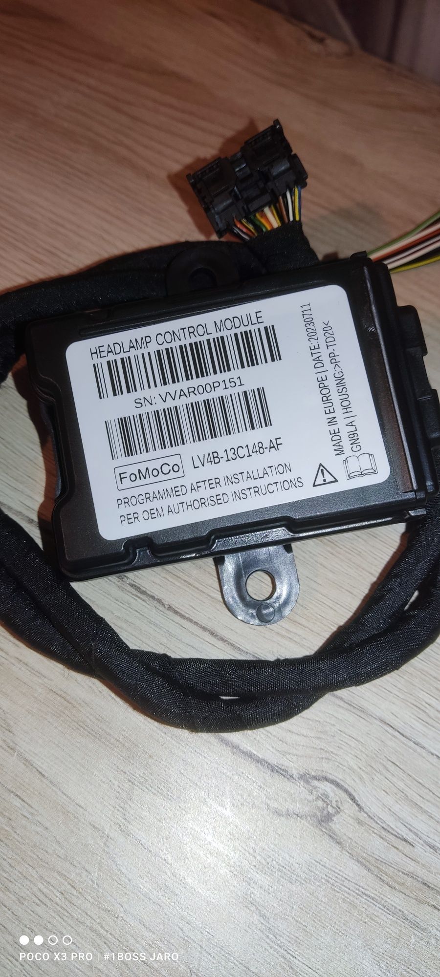 HAC Moduł Świateł HCM Ford MK3 Kuga ESCAPE EDGE PUMA po 2019r
