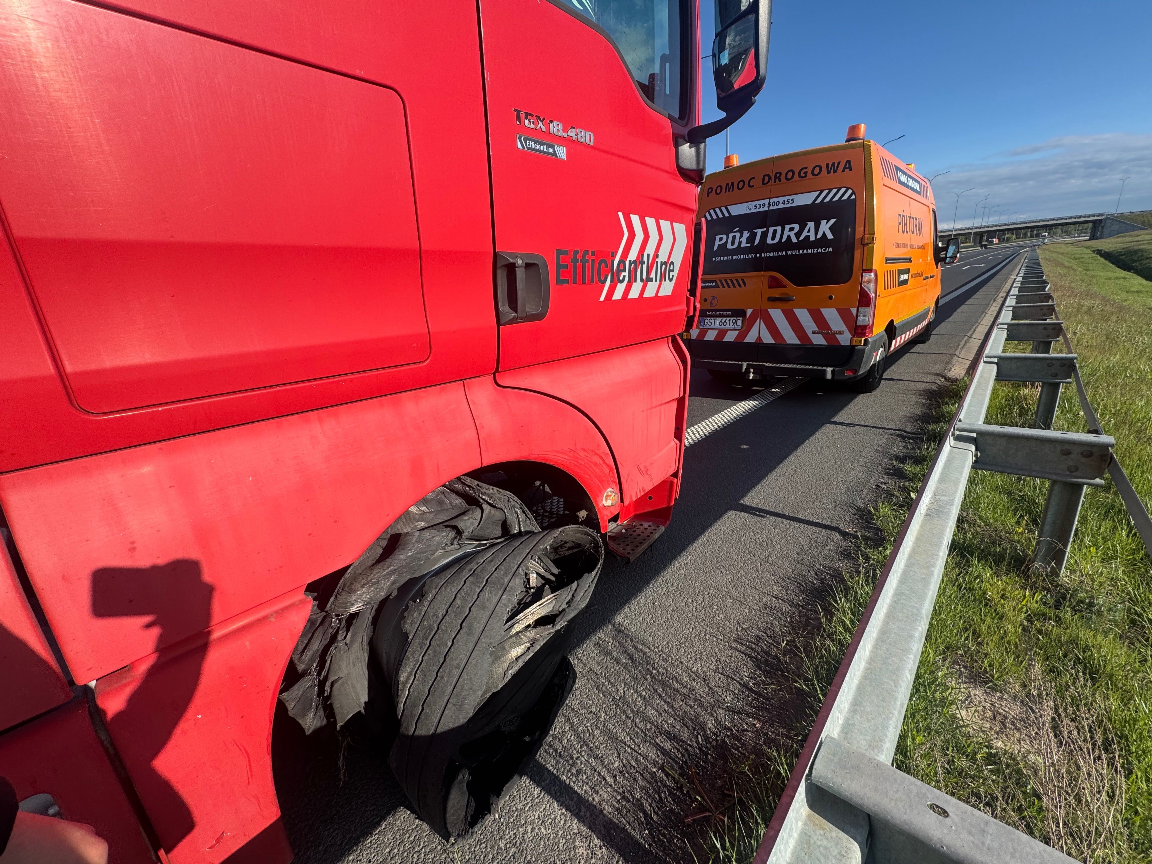 Pomoc drogowa A1, mobilna wulkanizacja TIR