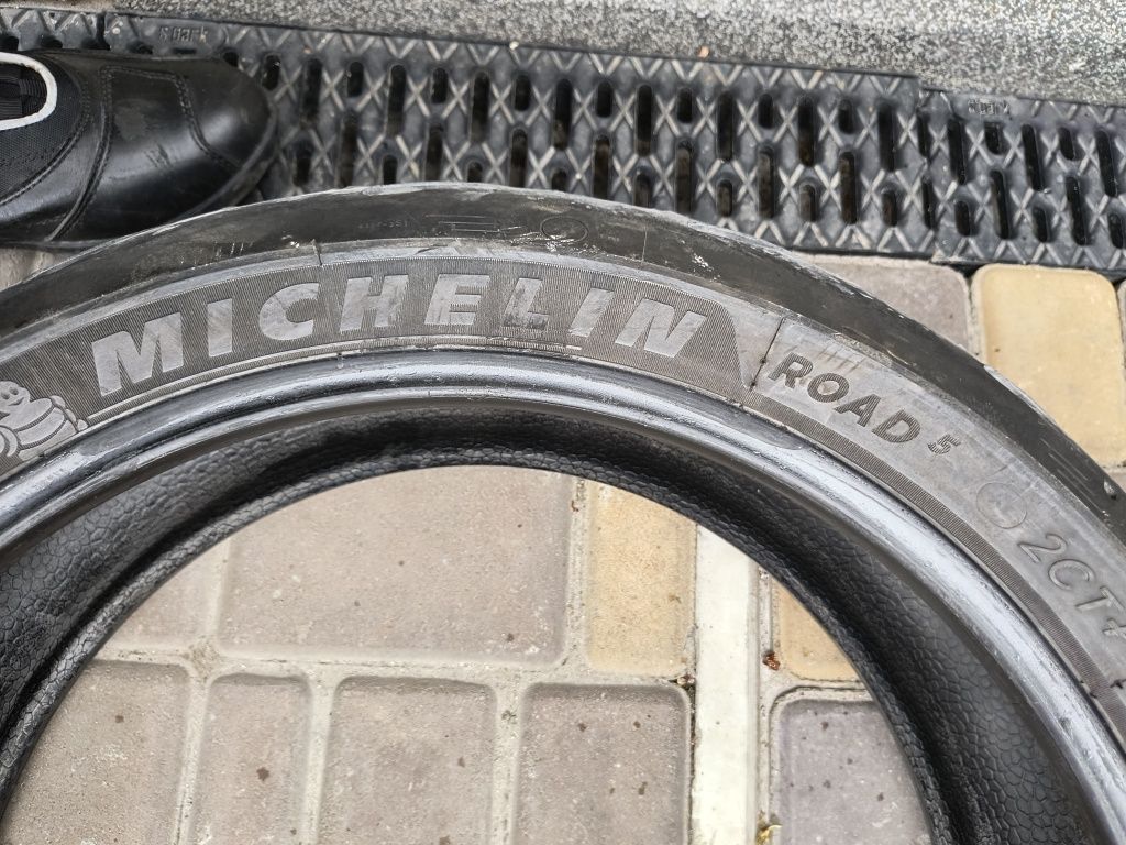 180/55R17 michlen Road 5 шина мотоцикл есть переднее 120/70 R17