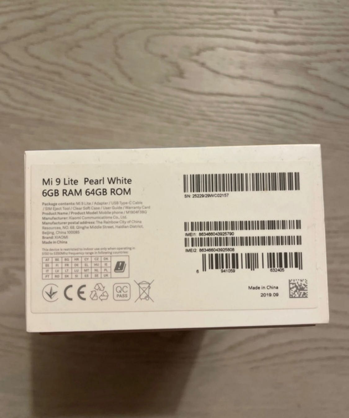 Xiaomi Mi 9 Lite