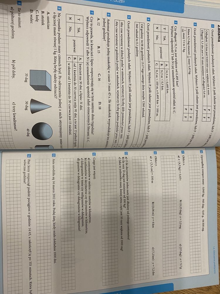 Teraz egzamin ósmoklasisty matematyka repetytorium