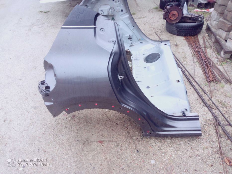 Cwiartka prawa tył,błotnik tył Citroen C3 III od 16r. wysyłka