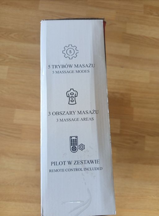 Mata masującą z funkcją grzania