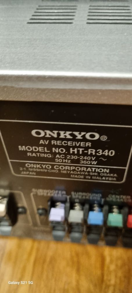 Amplituner Onkyo HT-R340 Sony STR-DE475