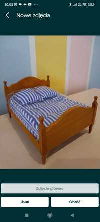 Sprzedam Mini łóżko 13x15,5x9 (wys) cm domku lalek .