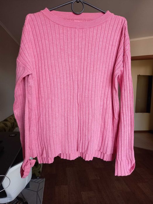 Оригінальна кофта в рубчик від zara