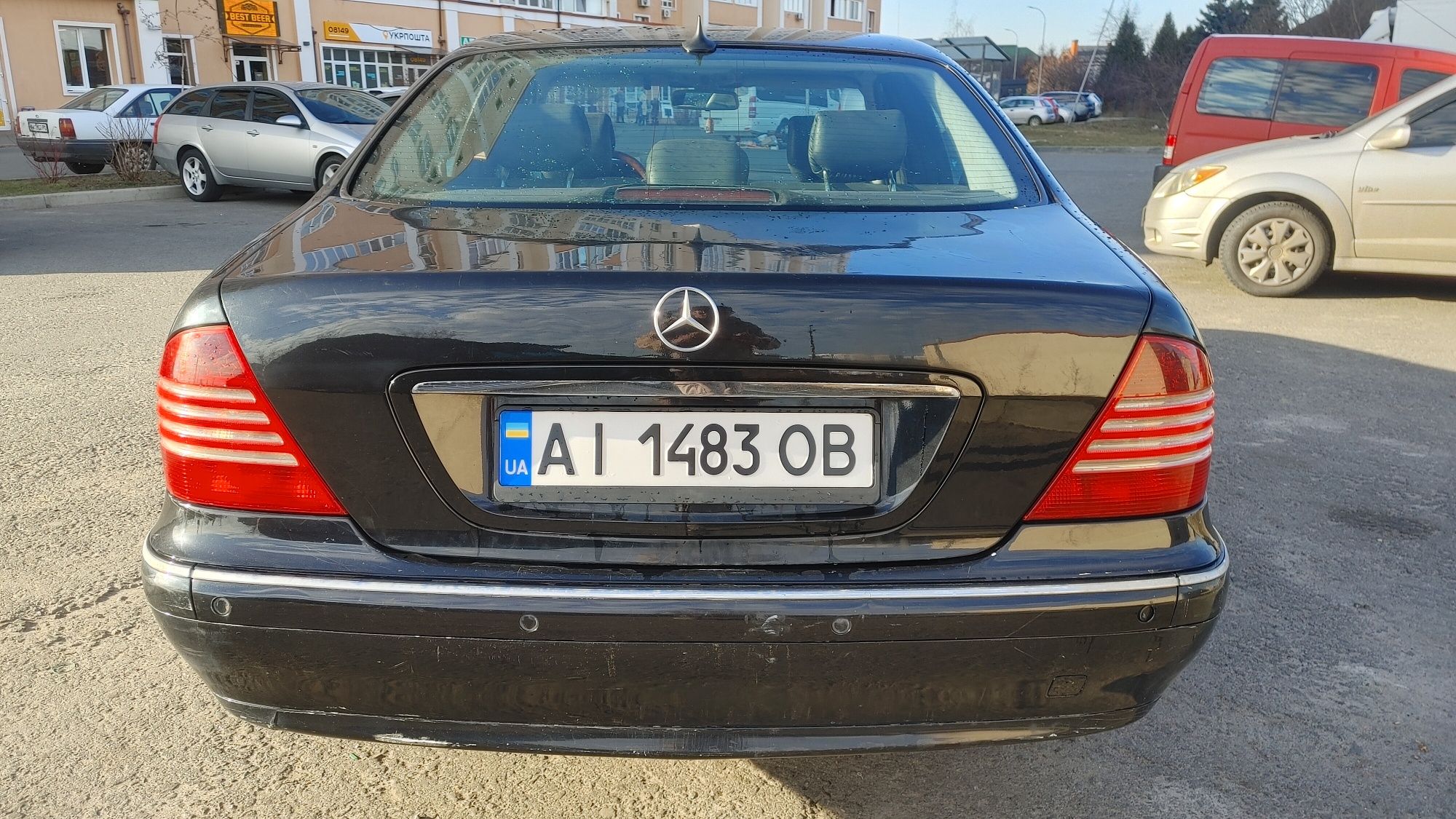 Mercedes-benz W220 S320 Газ