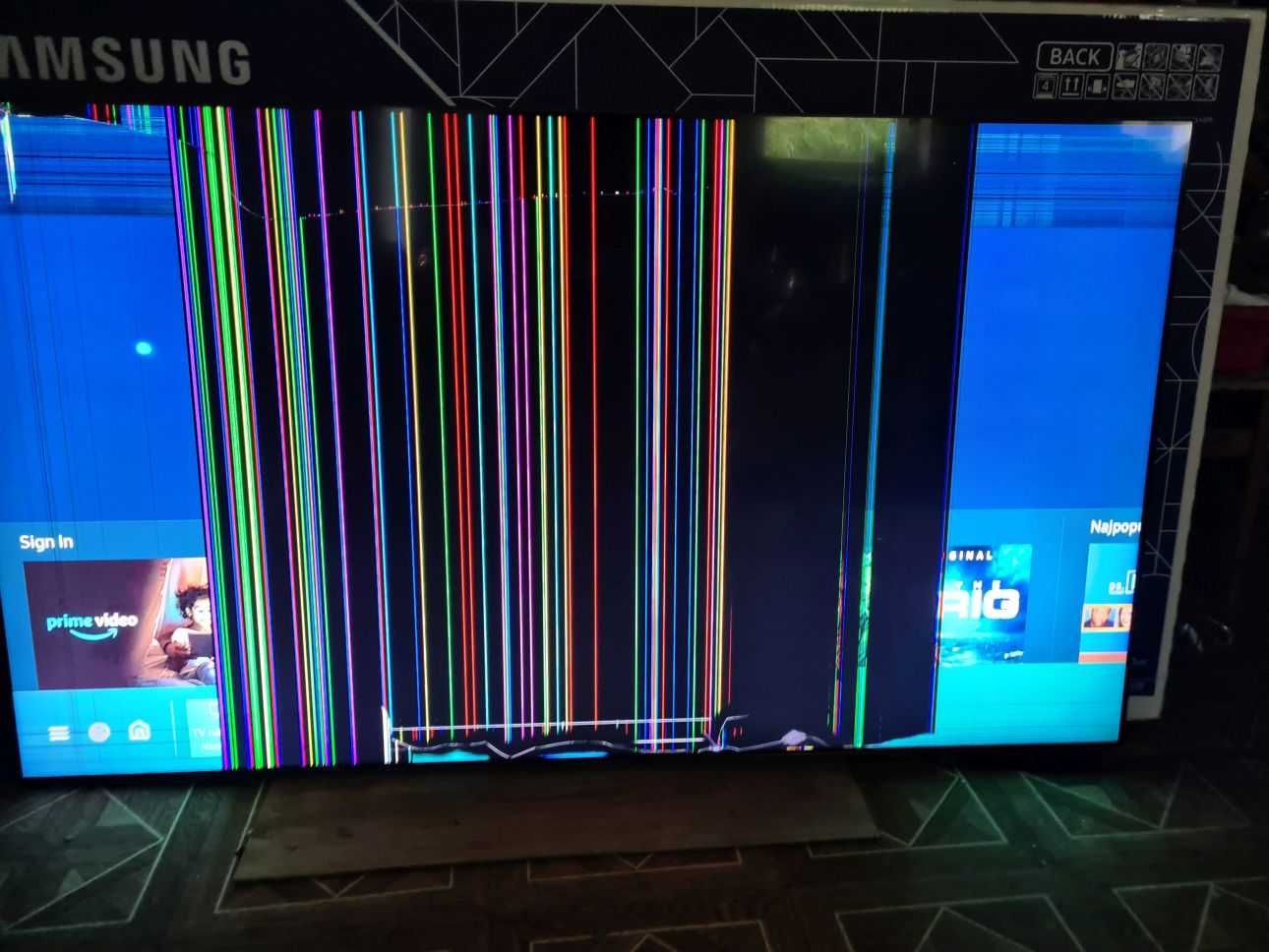 TV Samsung 65cali QLED model QE65Q80TA